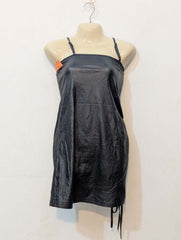 868 Women's Fitted Leather Party Dress | Stylish Premium Look Pakistan -velnoor