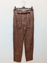 843 Women's Leather Travel Trousers | Comfortable Stylish Pants Pakistan - velnoor