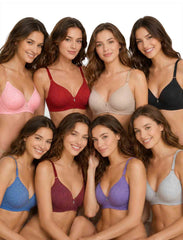 Premium Thick Padded Soft Non-Wired Bra