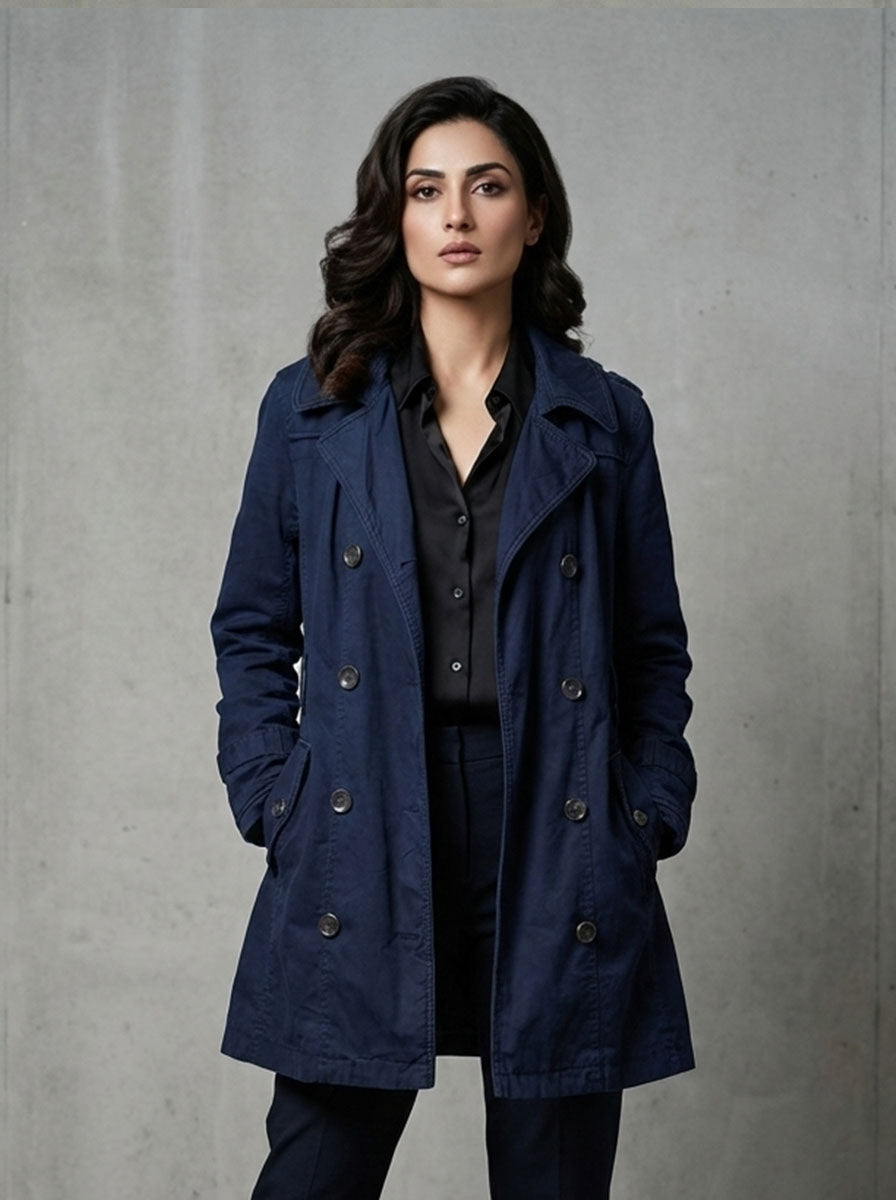 1777 Women's Classic Winter Coat | Timeless Style Pakistan - Velnoor