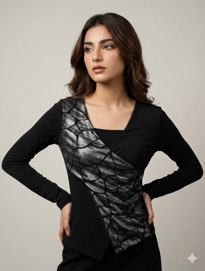 silks full-sleeve-top 209 Premium Velnoor Store